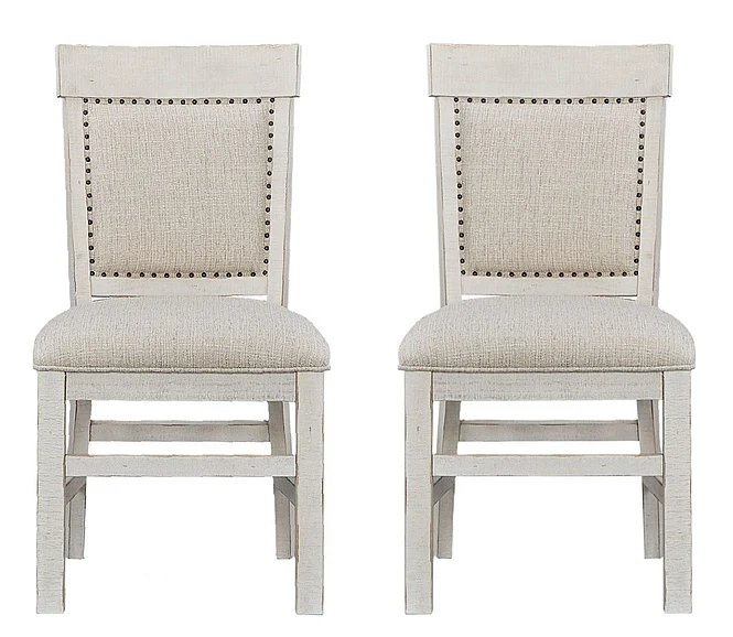 Magnussen Bronwyn Alabaster Upholstered Side Chair (Set of 2) D4436-63