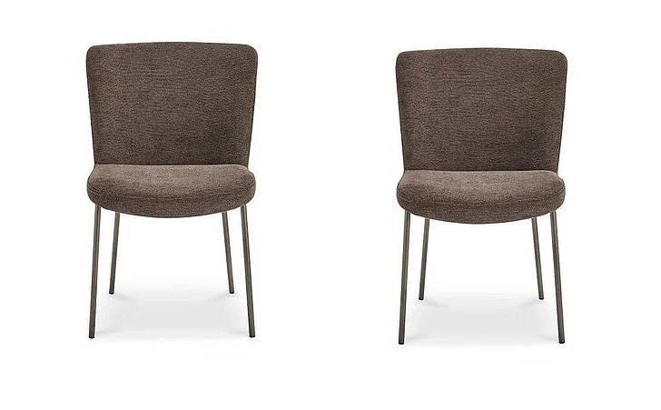 Moe's Home Early Dining Chair Set Of Two in Dark Brown YM-1012-20