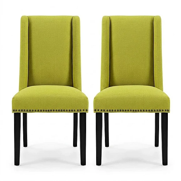 Modway Baron Dining Chair in Wheatgrass (Set of 2) EEI-2748-WHE-SET