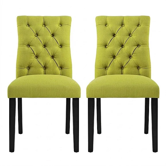 Modway Duchess Dining Chair in Wheatgrass (Set of 2) EEI-3474-WHE