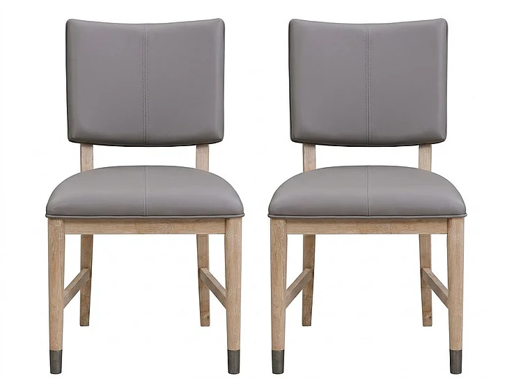 Modus Furniture Franklin Dining Side Chair inAu Natural MXNK63 (Set of 2)