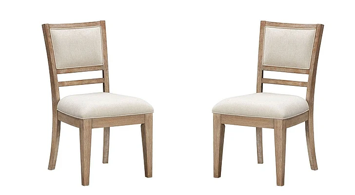 Parker House Breckenridge Upholstered Dining Chair (Set of 2) in Brown DBRE-2218