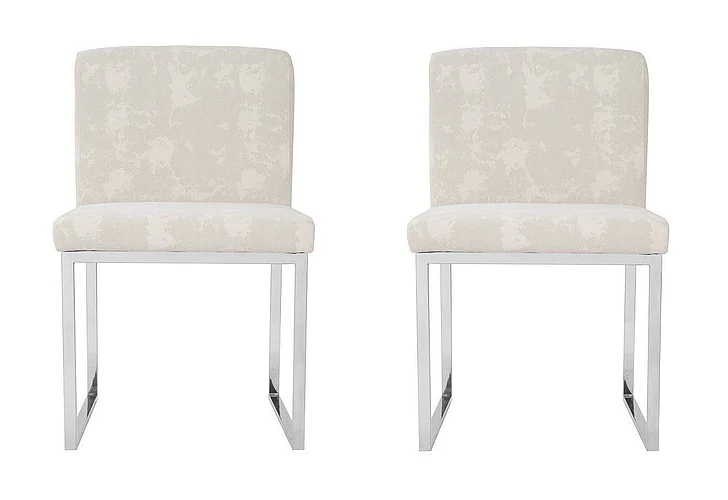 Phillips Collection Frozen Dining Chair in Off-White PH103801 (Set of 2)