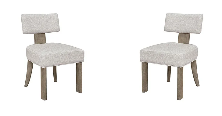 Pulaski Anderson Park Moose Trail and Frontier Brown Klismos Dining Chair (Set of 2) P402260