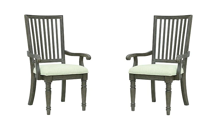 Pulaski Madison Ridge Natural Bark Arm Chair (Set of 2) P413261