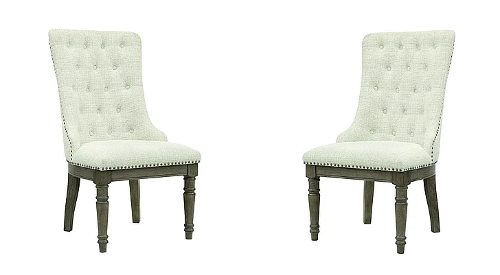 Pulaski Madison Ridge Natural Bark Host Chair (Set of 2) P413275
