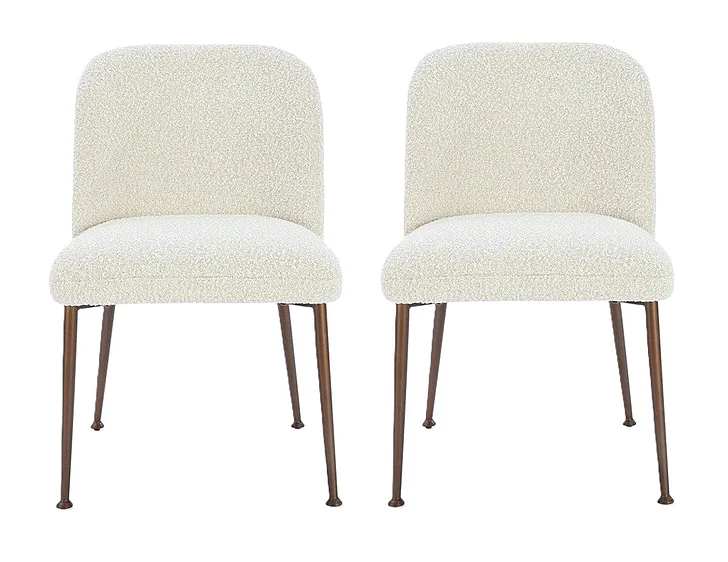 Modus Furniture Crossroads 2.0 Avery Side Chair in Ricotta PWTA63DMY (Set of 2)