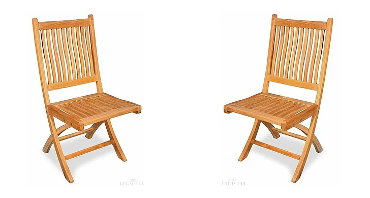 Regal Teak Rockport Chair without Arms (Set of 2) R086