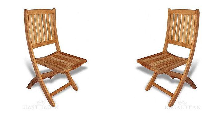 Regal Teak Providence Chair without Arms (Set of 2) RC-028