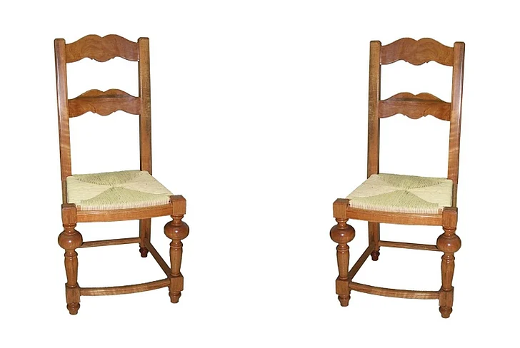 Galerias Arther Silla Con Tornos (Set of 2) in S-07/Sevilla