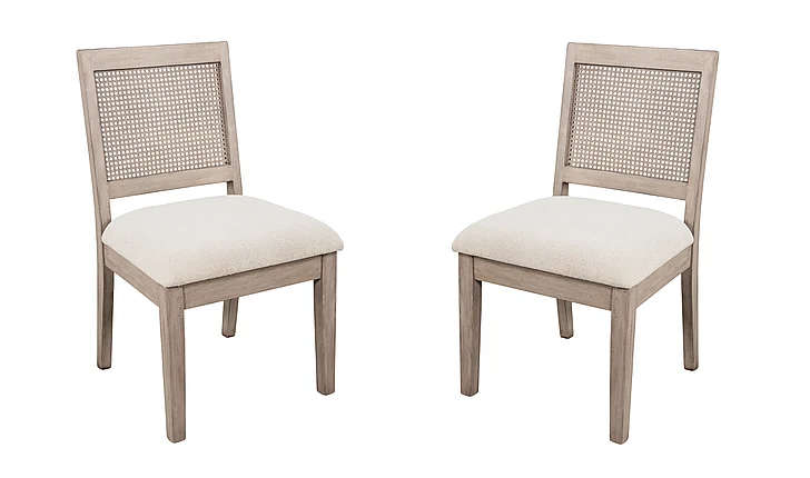 Sunny Designs Cane Back Dining Chair (Set of 2) in Hazelnut 1426HZ