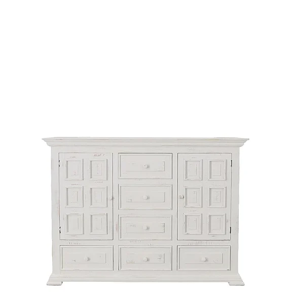 Split Nickel Chalet Dresser MIC-3700-NDSR Nero White | 4141