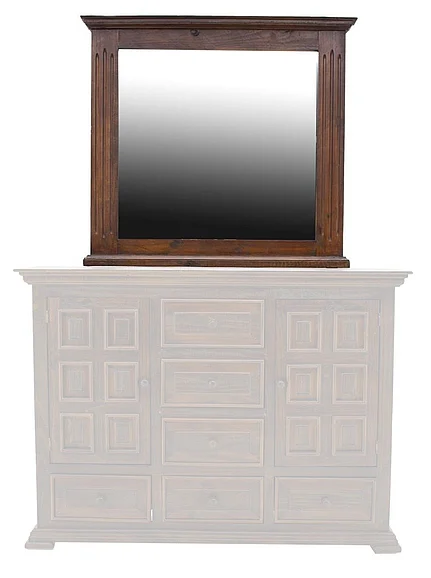 Split Nickel Chalet Mirror Walnut MIC3722MIRR | 41W2