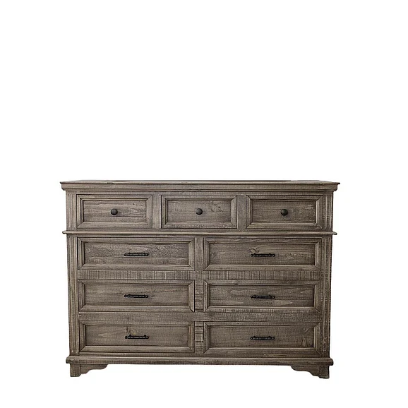 Split Nickel Charleston Dresser Mic-Char-Dre Granite | C131