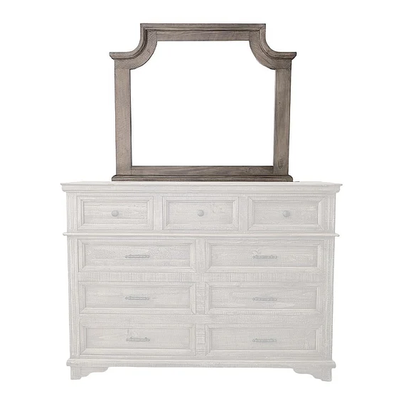 Split Nickel Charleston Mirror MIC-CHAR-MIR Granite | C132