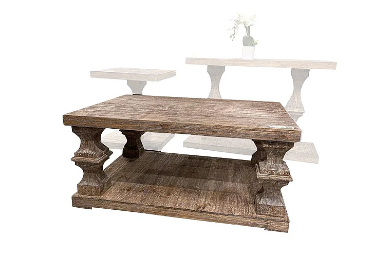 Split Nickel Allura Coffee Table MIC-ALL-CT | CO941