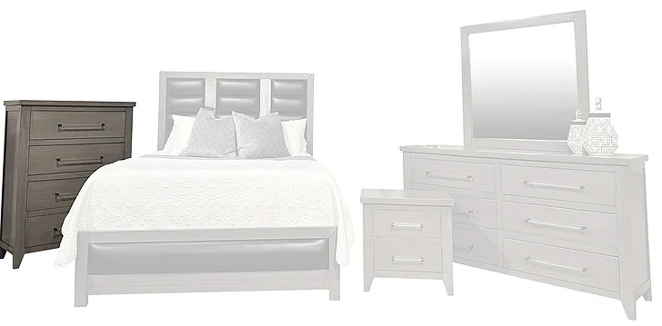 Split Nickel Amor Chest V-AMOR-C | COAM19
