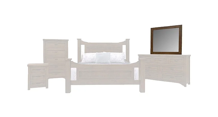 Split Nickel Bozeman Mirror | COBO12
