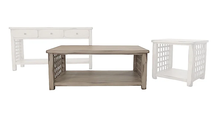 Split Nickel Darwin Coffee Table V-DARWIN-CT | COD31