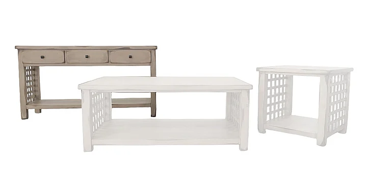 Split Nickel Darwin Sofa Table V-DARWIN-ST | COD33