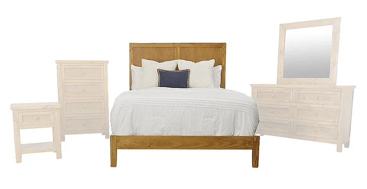 Split Nickel Dawson King Bed MIC-DAWSON-K | CODA16
