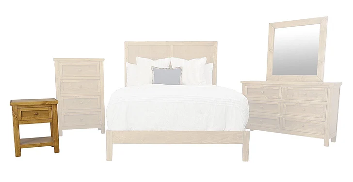 Split Nickel Dawson Nightstand MIC-DAWSON-NS | CODA17