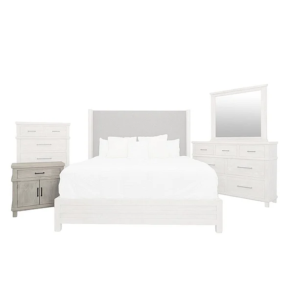 Split Nickel Elliot Nightstand MIC-ELLIOT-NS | COE17
