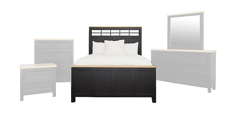Split Nickel Exclusive Queen Bed V-EXCLUSIVE-Q | COEX15