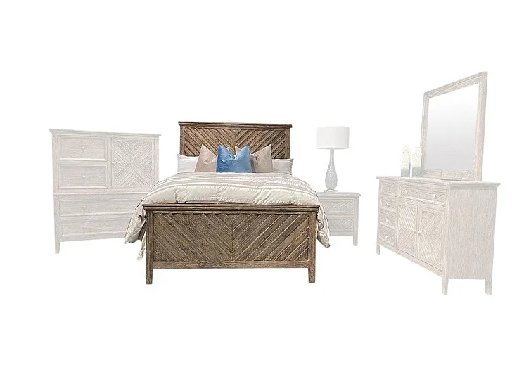 Split Nickel Felix Queen Bed MIC-FELIX-Q | COFE15