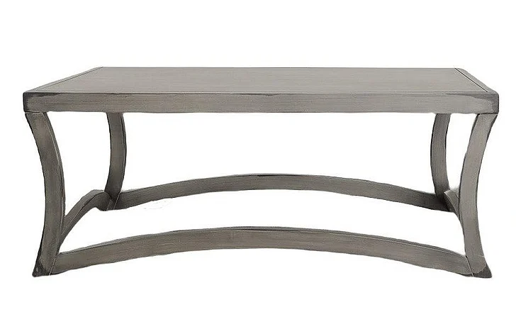 Split Nickel Flynn Coffee Table V-FLYNN-CT | COFL31