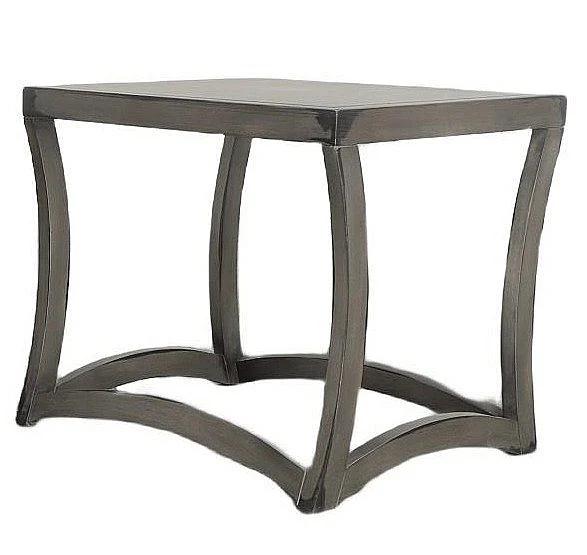 Split Nickel Flynn End Table V-FLYNN-ET | COFL32