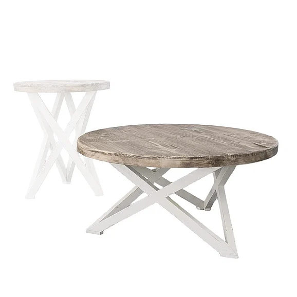 Split Nickel Galaxy Coffee Table MIC-GALAXY-CT | COG31