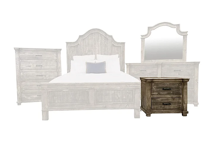 Split Nickel Hill Nightstand MIC-HILL-NS | COHI17