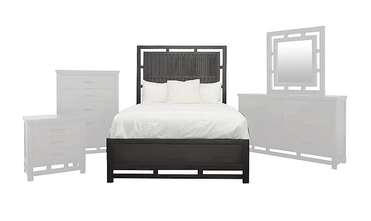 Split Nickel Jax King Bed V-JAX-K | COJ16