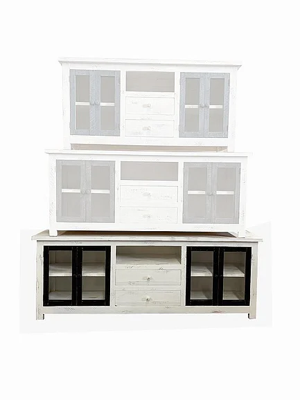 Split Nickel Justin 81" TV Stand MIC-JUSTIN-TV81 | COJ4181