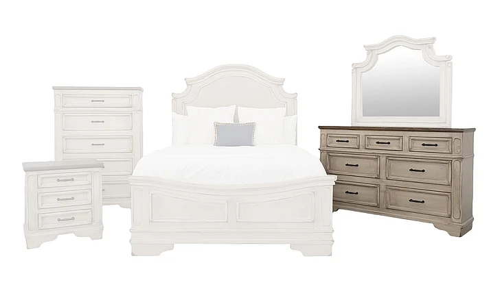 Split Nickel Justice Dresser V-JUSTICE-D | COJU11