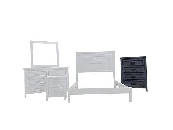 Split Nickel Lou Chest V-LOU-C | COL19