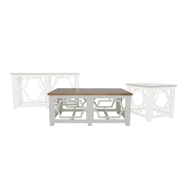 Split Nickel Melanie Coffee Table MIC-MELANIE-CT | COM31