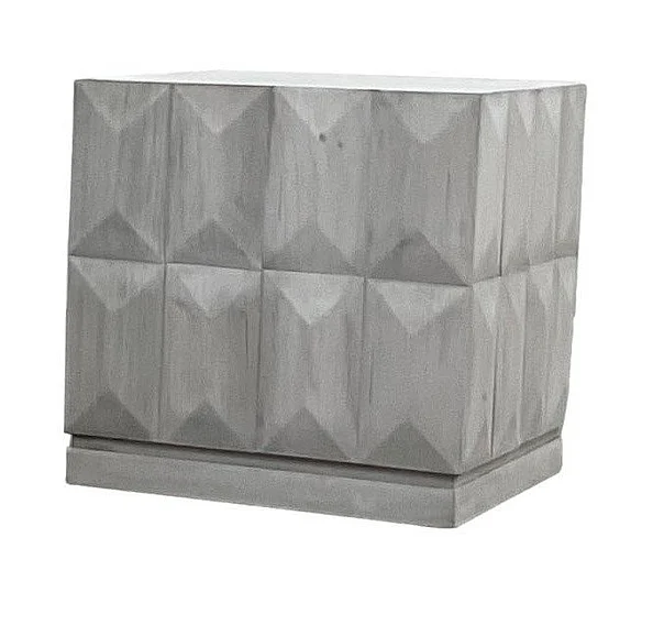 Split Nickel Maggie End Table MIC-MAGGIE-ET | COMA42