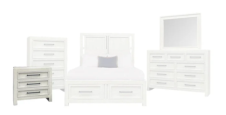 Split Nickel Manhattan Nightstand | COMAN17