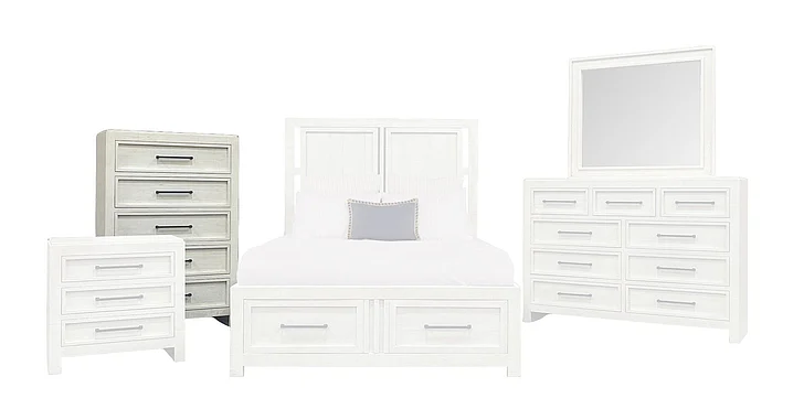 Split Nickel Manhattan Chest | COMAN19