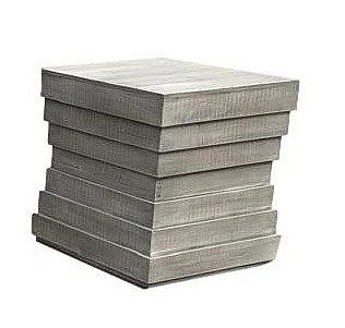Split Nickel Mayfield End Table | COMAY32