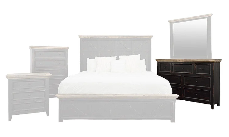 Split Nickel Privet Dresser MIC-PRIVET-D | COP11