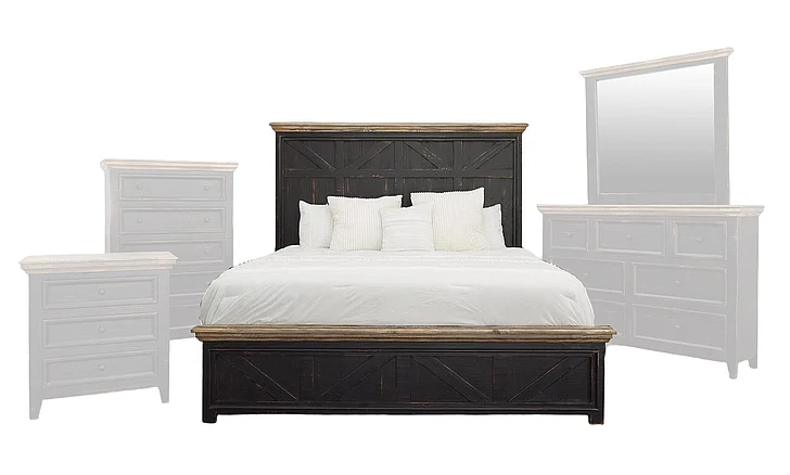 Split Nickel Privet Queen Bed MIC-PRIVET-Q | COP15