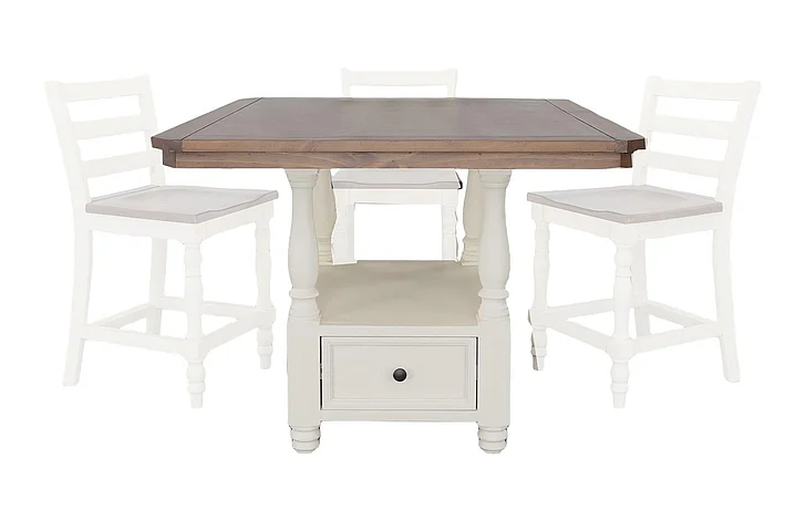 Split Nickel Rimes Pub Table V-RIMES-PT | COR21