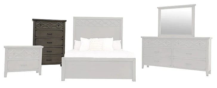 Split Nickel Rhett Chest V-RHETT-C | CORH19
