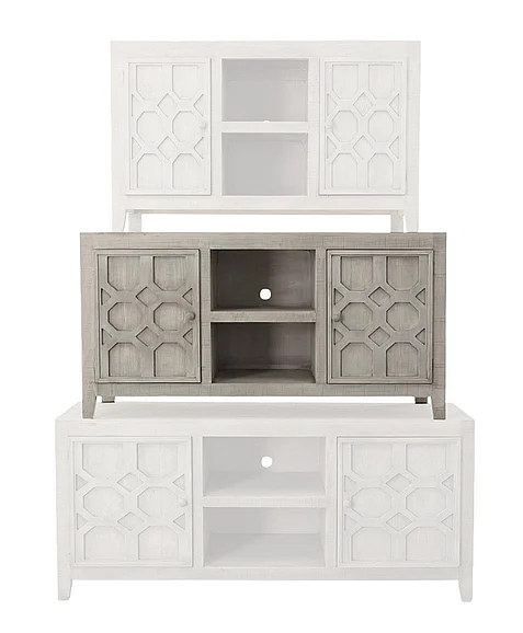 Split Nickel Sable 62” TV Stand MIC-SABLE-TV62 | COS4162