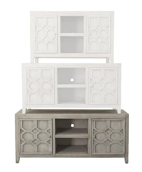 Split Nickel Sable 72” TV Stand MIC-SABLE-TV72 | COS4172