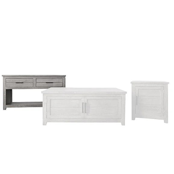 Split Nickel Mustang Sofa TableS-MUSTANG-ST | COSM4