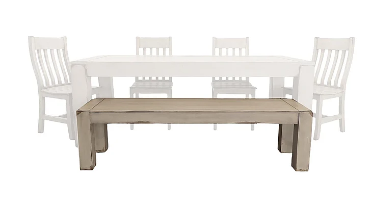 Split Nickel Waylon Bench V-WAYLON-B | COWA23
